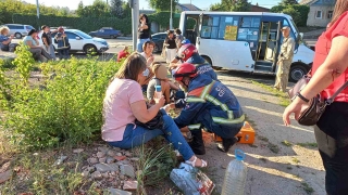 В Саратове столкнулись маршрутка и мусоровоз. Есть пострадавшие