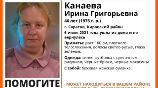 Пропавшая неделю назад дезориентированная жительница Саратова нашлась