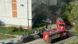В Юбилейном три расчета тушили пожар в десятиэтажке
