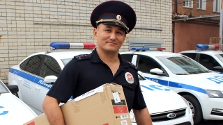 Сотрудника ППС наградили телевизором за поимку серийного грабителя