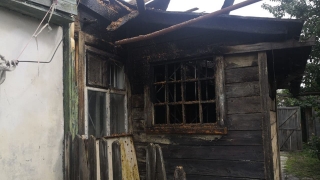 Рядом с Сенным рынком сгорел жилой дом
