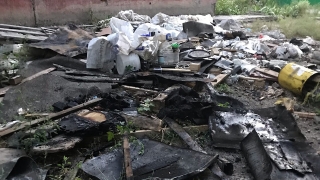 В Октябрьском районе горел чердак пятиэтажки