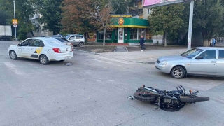В Заводском районе в ДТП пострадал скутерист