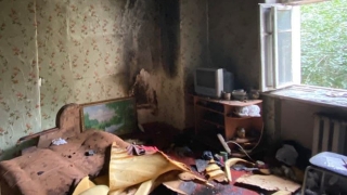 В Заводском районе пожарные эвакуировали 12 жителей трехэтажного дома