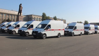 Новые машины "скорой помощи" получили 16 районов области