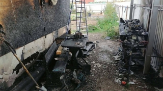 Из-за неисправной электропроводки в Энгельсе сгорел дом