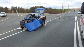 На трассе под Саратовом погибла 80-летняя водитель "Оки"