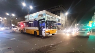 Пассажирка автобуса № 284Б получила травмы в ДТП на Московской