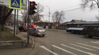 На Большой Горной "Жук" сбил женщину