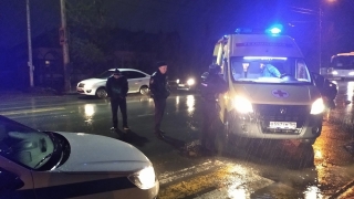 Утром в Балакове иномарка сбила мужчину с маленьким ребенком