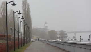 Саратовцев ждет туманный понедельник