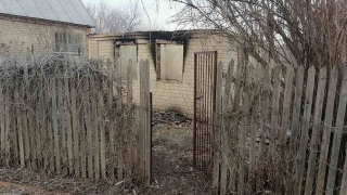 Под Саратовом из-за печи загорелась дача
