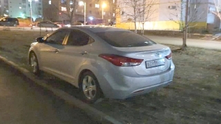 Очевидец: на Зыбина автохамы паркуются на газонах