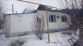 Пожар в Алгае. Мать бросилась в огонь за маленькой дочкой и погибла