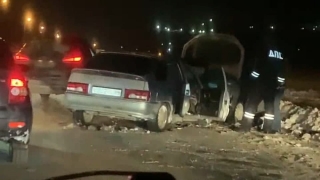 В ДТП на объездной из Солнечного в Юбилейный пострадали несколько человек
