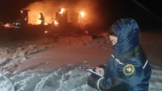 Неосторожный курильщик сгорел ночью в собственном доме