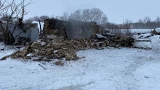 Под Саратовом на пожаре погибла пожилая женщина