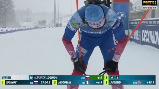 Александр Логинов выиграл "золото" в спринте Кубка мира