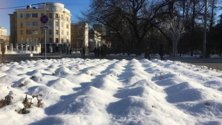 Вторник отметится южным ветром и небольшим снегом