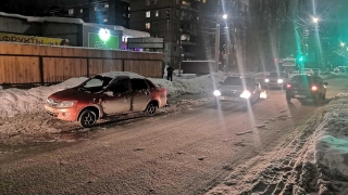 Девушка на "Гранте" сбила подростка на пешеходном переходе