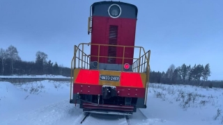 На саратовском переезде локомотив сбил "Шкоду". Два человека в больнице