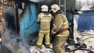 Из-за неисправной электропроводки дом сгорел дотла