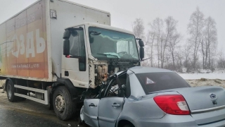 На саратовской трассе в ДТП с грузовиком погибли два человека