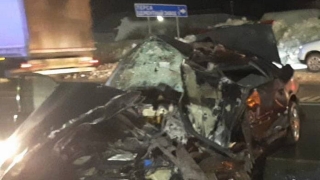 В аварии с фурой под Вольском погибли два человека. Ребенок в больнице