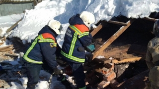Под Вольском при обрушении дома погибла женщина