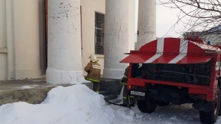 В саратовском селе горел храм