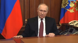 Владимир Путин объявил о решении начать военную спецоперацию в Донбассе