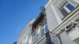 В центре Саратова рушится фасад еще одного исторического здания