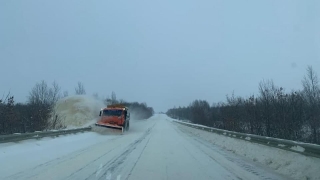 Из-за непогоды закрыли трассы на Сызрань, Самару и Казахстан