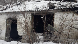 На окраине Саратова горели заброшенные ремонтные гаражи