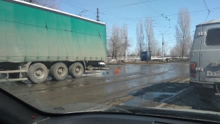 В Заводском районе "Камаз" сбил пенсионера