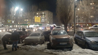 На проспекте Строителей "Приора" сбила пешехода