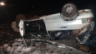 Под Балаковом перевернулась "14-я". Пострадала молодая женщина