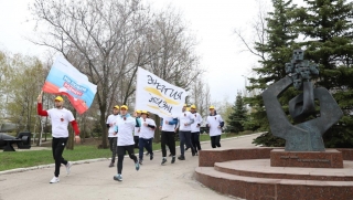 Работники Саратовского НПЗ приняли участие в "Марафоне Победы"