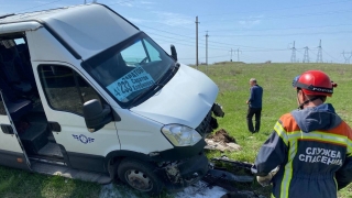 Маршрутка с 21 пассажиром попала в ДТП под Саратовом. Есть пострадавшие