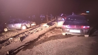 В балашовском селе два авто не поделили дорогу. Пострадали три человека
