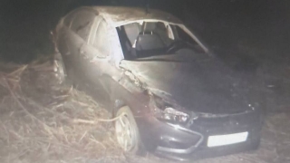 Под Вольском "Веста" улетела в кювет. Пассажирка скончалась в больнице