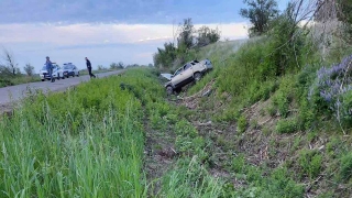 Водитель опрокинул "десятку" и получил смертельные травмы