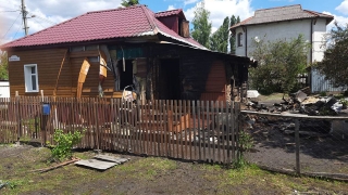 Два человека пострадали на утреннем пожаре в Балашове