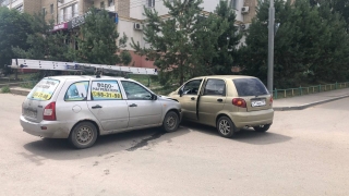В Юбилейном дорогу не поделили "Матиз" и "Калина". В больнице 5-летняя девочка