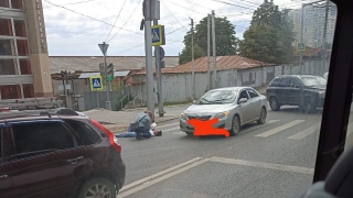 "Тойота" сбила женщину на Чернышевского