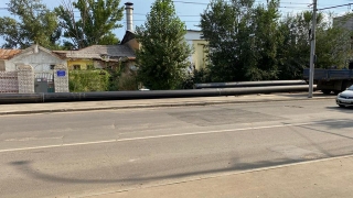 Новый водопровод на ул. Чернышевского. Протянуты еще 105 метров