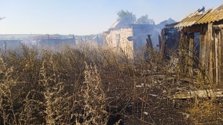 Пожарные из соседних сел выезжали тушить сарай и дом в Корнеевку