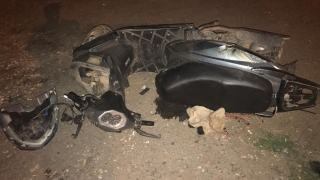 Ночью в Энгельсе скутерист вылетел с дороги и попал в больницу