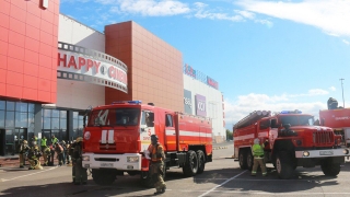 В Саратове "тушили" кинозал в торговом центре