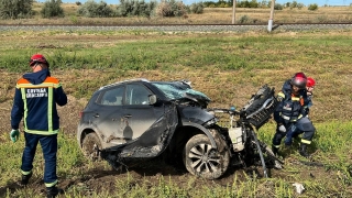 На трассе под Татищевом водитель "Chery" врезался в столб и погиб